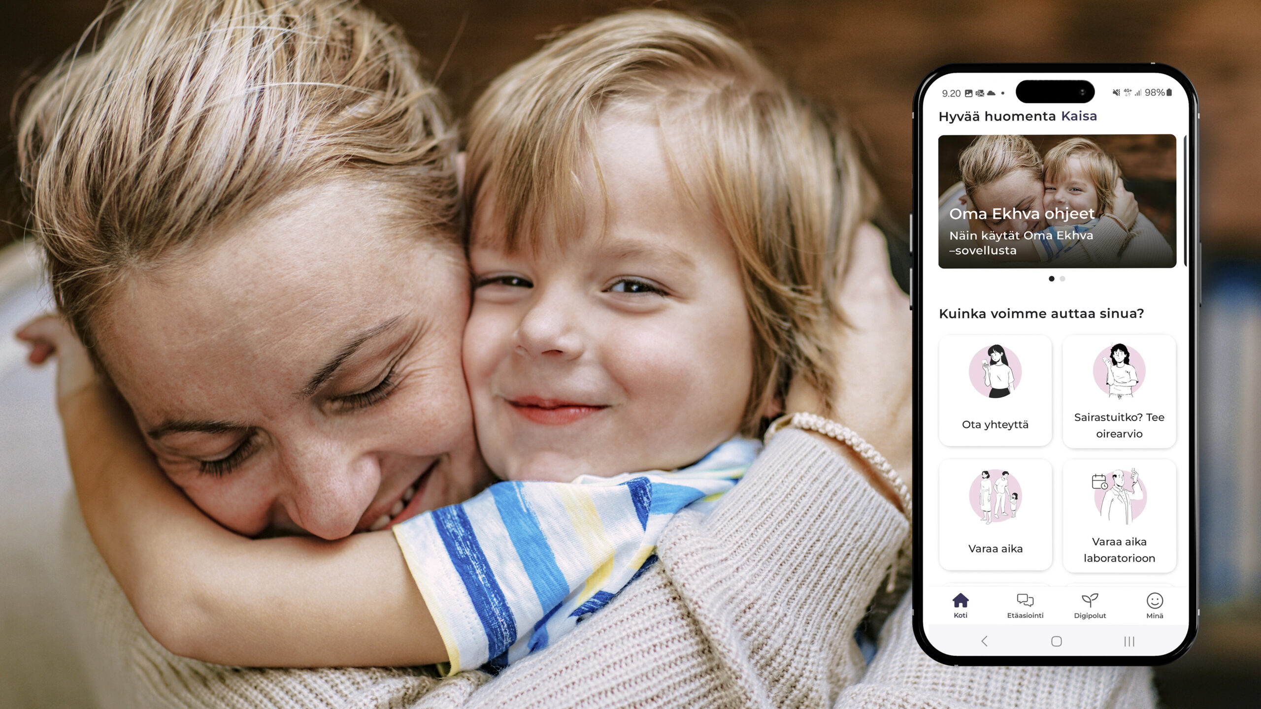 Hyvinvointialueen digipalvelu päivittyi – mukaan uusia chatteja ja yhteydenottokanavia