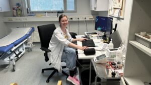 Honkaharjun kesälääkäri: Jenni Routama on nauttinut hyvistä työoloista